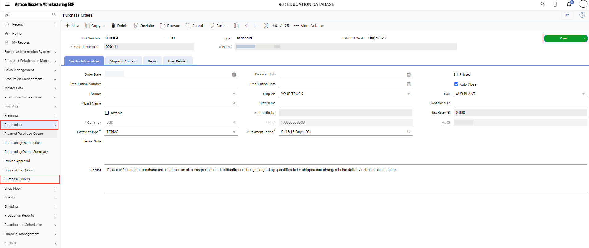 purchase-order-m2m