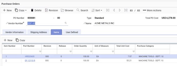 Invoice-Automation - Made2Manage Typical Purchase Order to Invoice Process